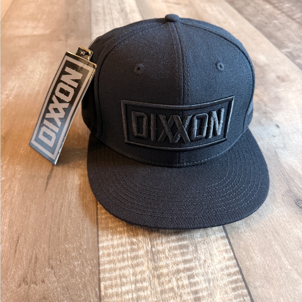 DIXXON BAR CUSTOM BLACK/BLACK SNAPBACK